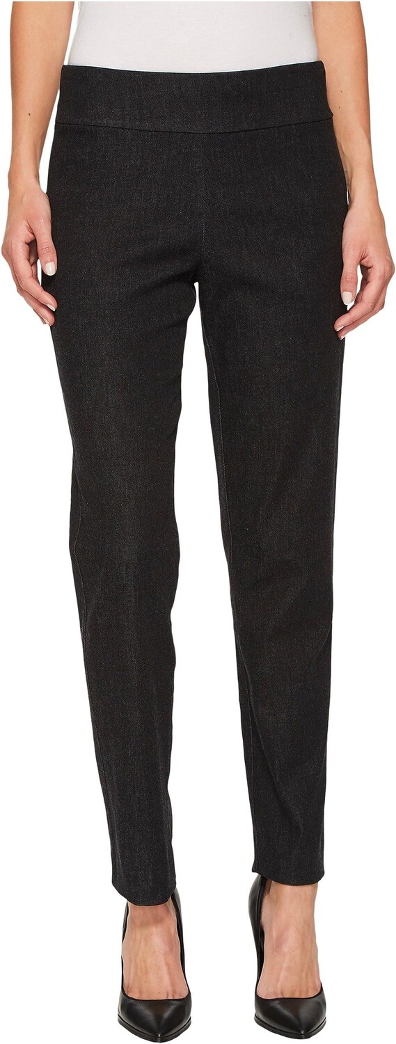 

Джинсы Pull-On Denim Ankle Pants Krazy Larry, цвет Black Denim