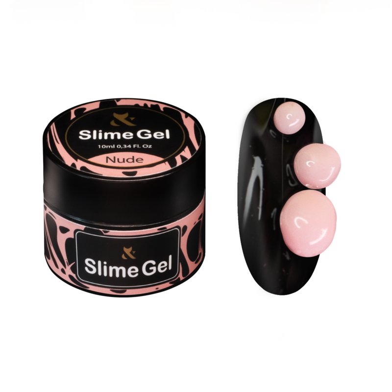 

FOX Slime Gel (Nude) 3D гель для декора 10 мл Inny producent