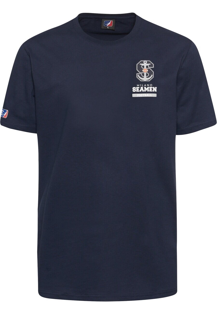 

Футболка European League of Football Shirt Milano Seamen, темно-синий