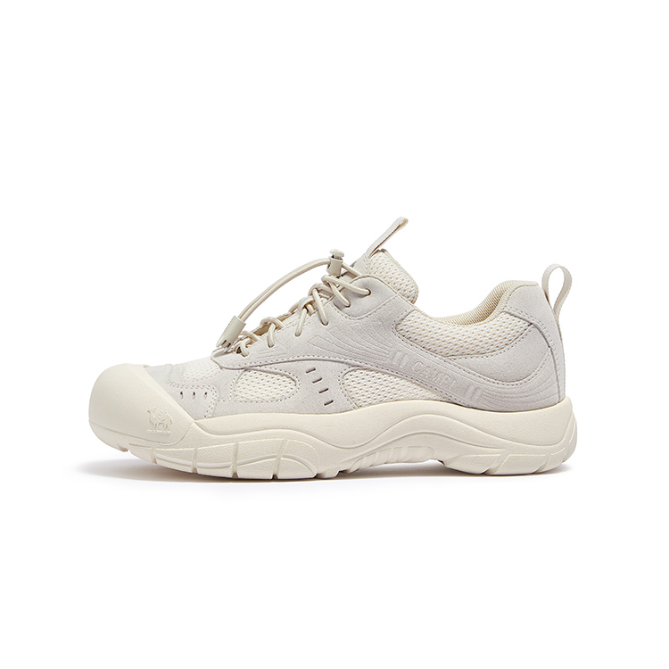 

CAMEL Женские противоскользящие износостойкие трекинговые кроссовки низкие - экрю, цвет Ecru