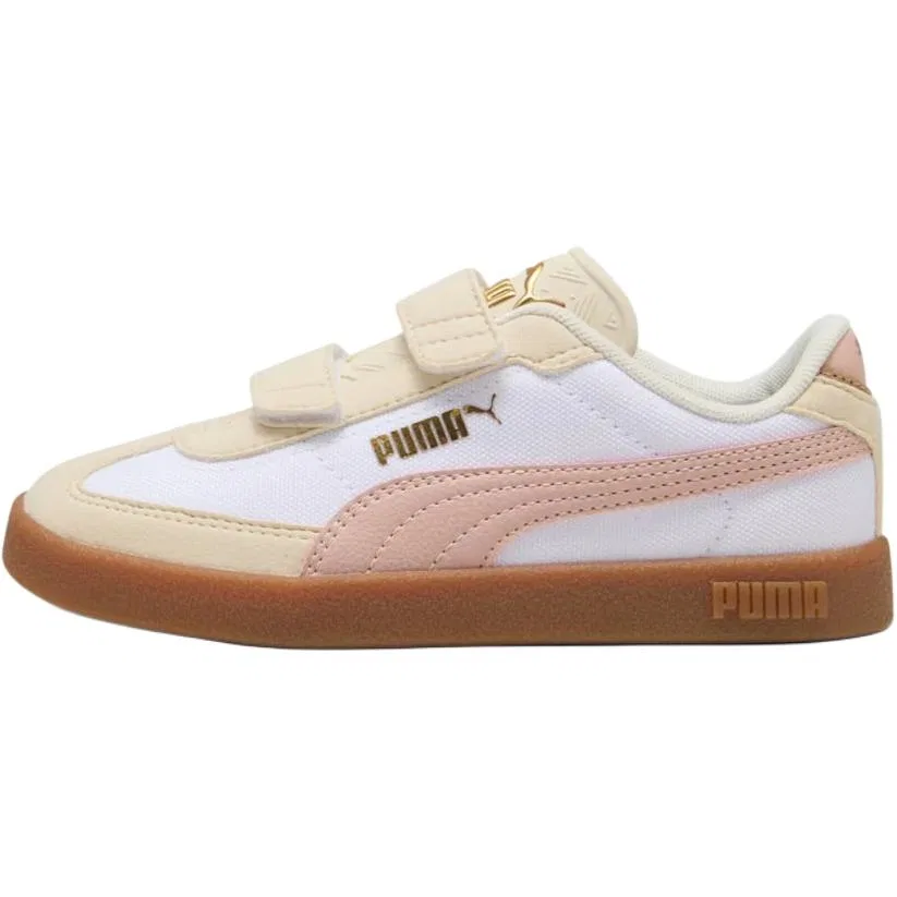 Кроссовки для скейтбординга Club II Era Low top Kids' White Yellow Pink Kids' PUMA