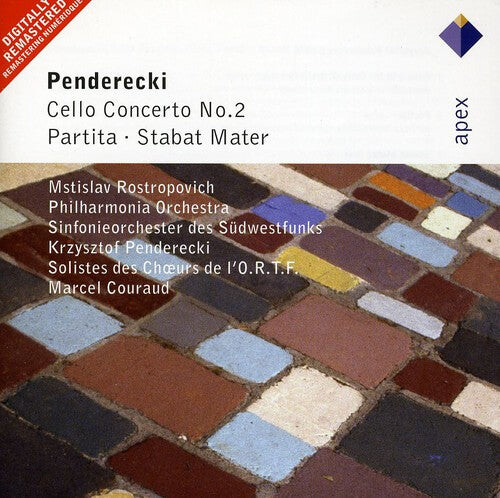 

CD диск Penderecki / Rostropovich / Philharmonia Orch: Penderecki: Clo Cto No 2 / Partita / Stabat Mater