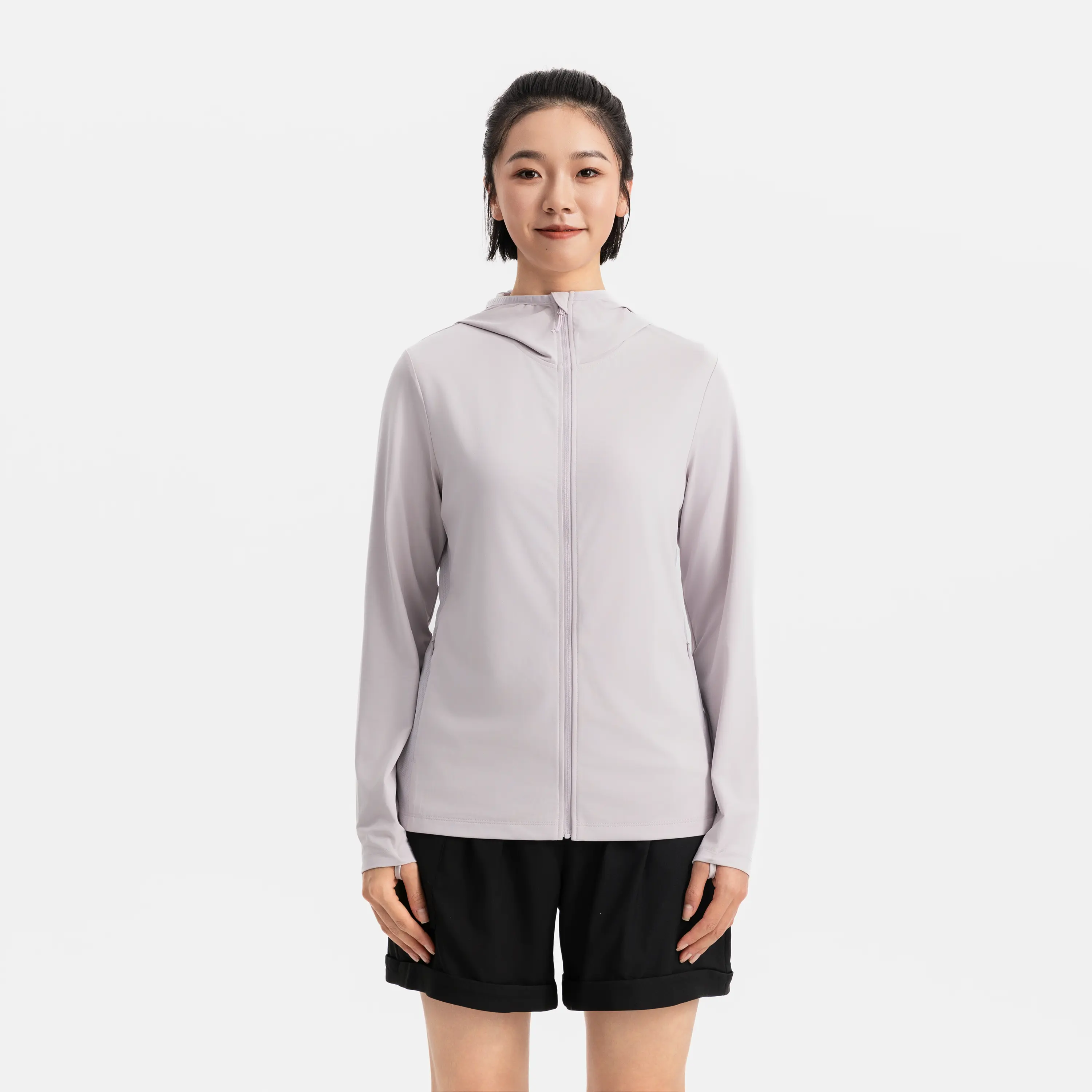 

Женская ветрозащитная куртка с защитой от ультрафиолета Quechua HELIUM 500