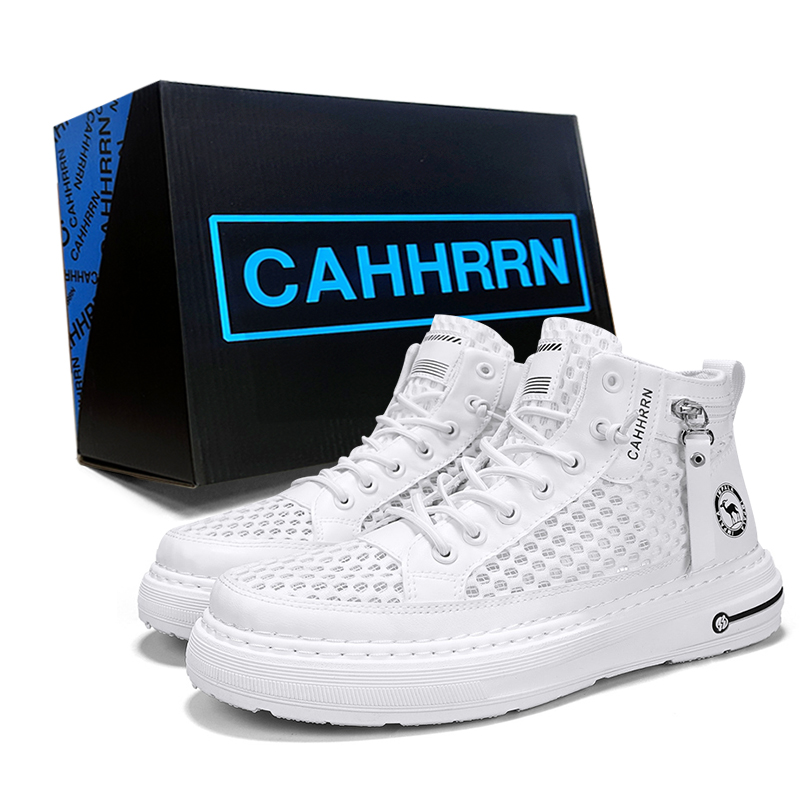 

Высокие повседневные туфли для мужчин CAHHRRN, White