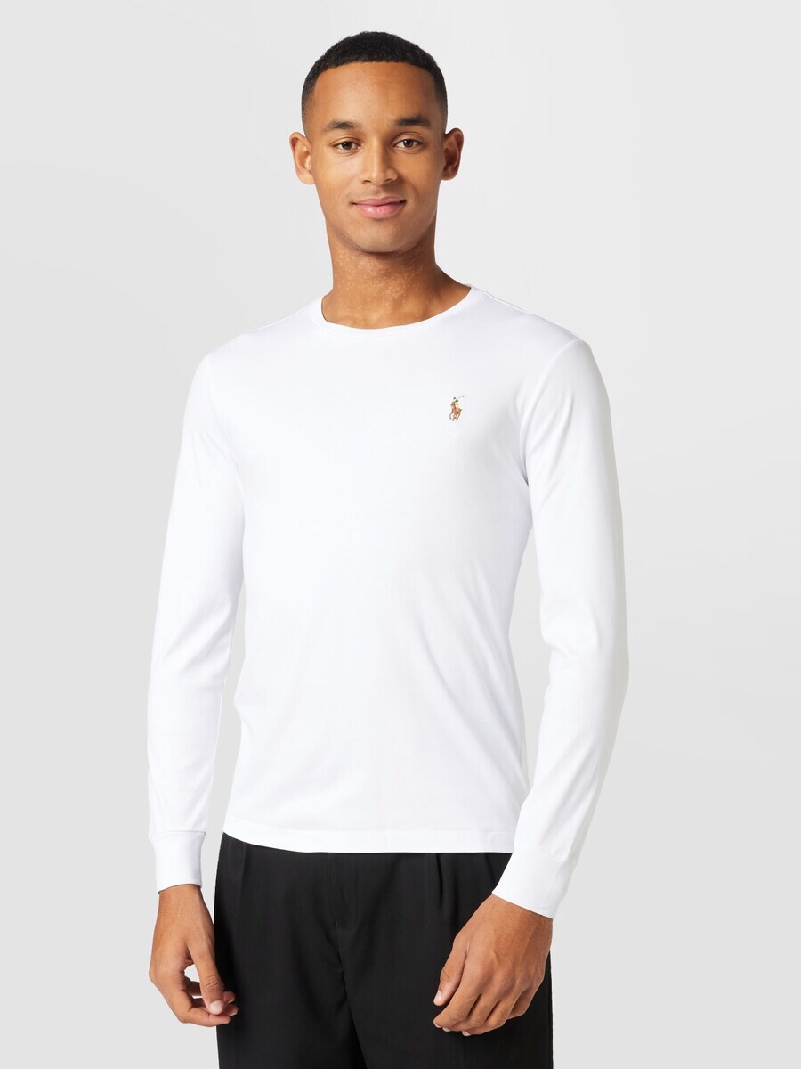 Лонгслив Polo Ralph Lauren Regular fit Shirt, белый — фото 2