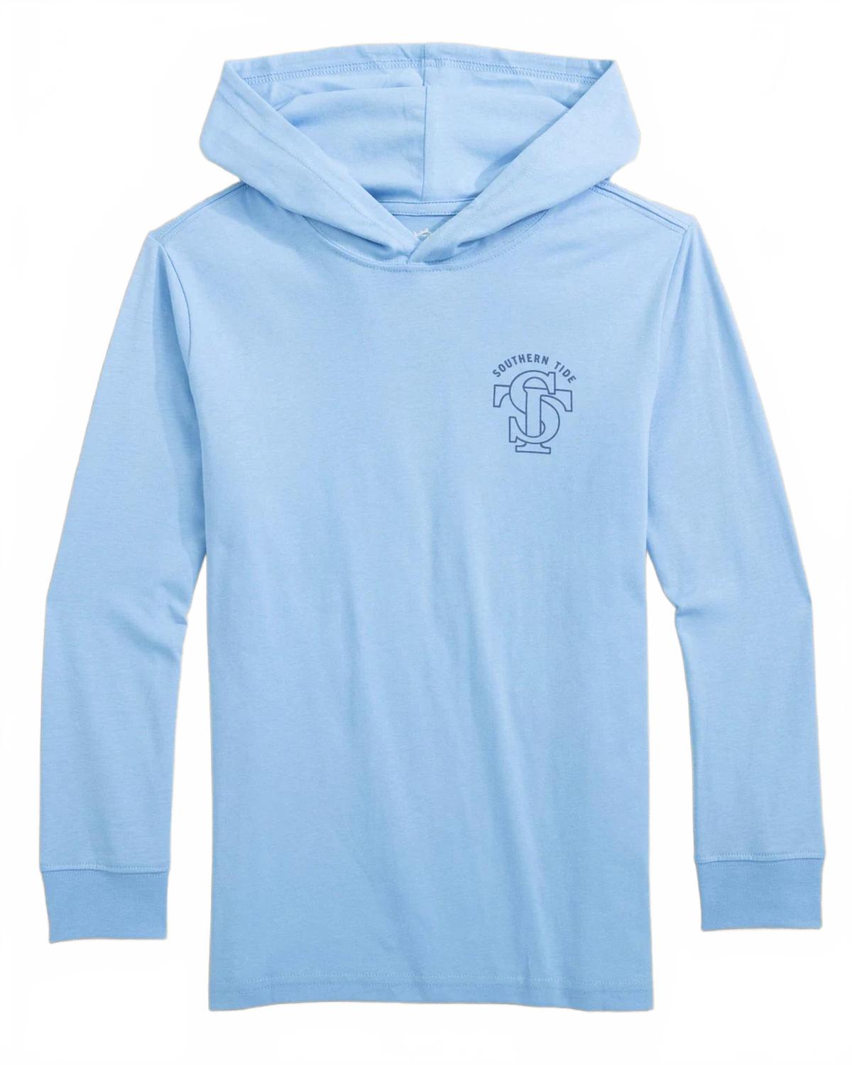 

SOUTHERN TIDE Детская толстовка с длинными рукавами и изображением тюленя, цвет «Океанский канал синий», Синий, SOUTHERN TIDE Детская толстовка с длинными рукавами и изображением тюленя, цвет «Океанский канал синий»