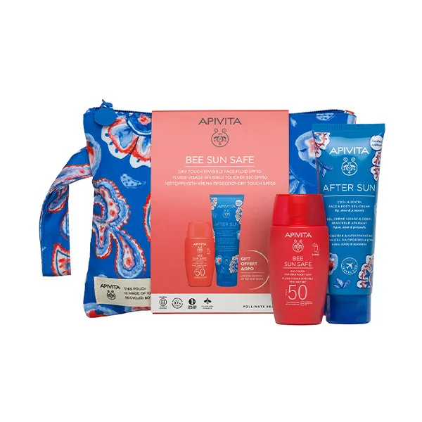 

Флюид для лица SPF50 и после загара Neceser Bee Sun Safe Apivita, 1 UD