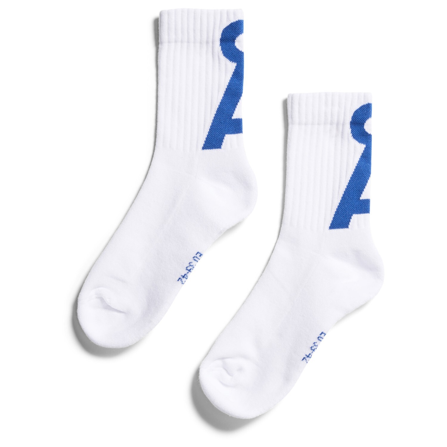 

Многофункциональные носки Armedangels Saamus Short, цвет White/Dynamo Blue