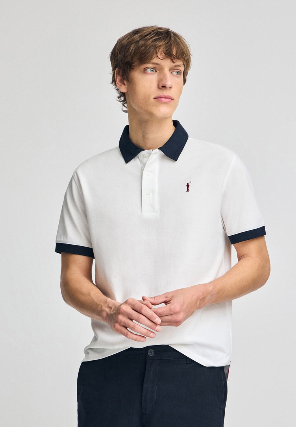 

Рубашка поло REGULAR FIT BUTTONS DAREH Polo Club, белый