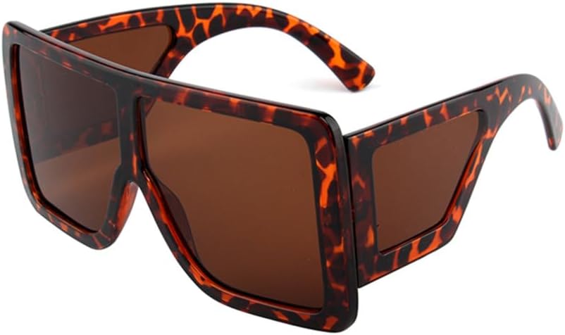 

Большие винтажные солнцезащитные очки в широкой оправе для женщин, большие солнцезащитные очки большого размера, женские очки с защитой от УФ-излучения UV400 HDUBFY, C5