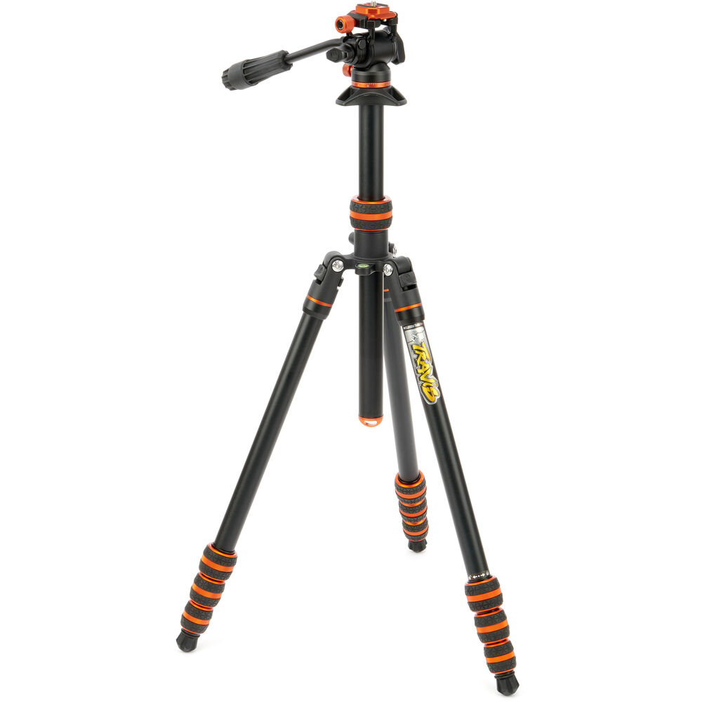 

3 Legged Thing Punks 2.0 Travis Video Lava Tripod System (черный с медными вставками)