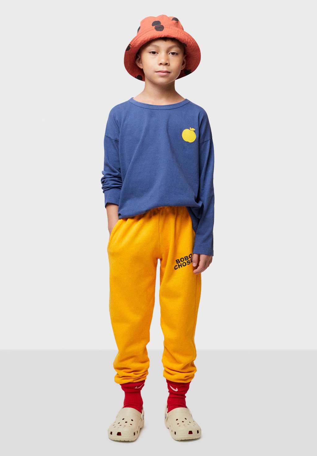 

Футболка с длинным рукавом LONG SLEEVE LENGHT Bobo Choses, темно-синий