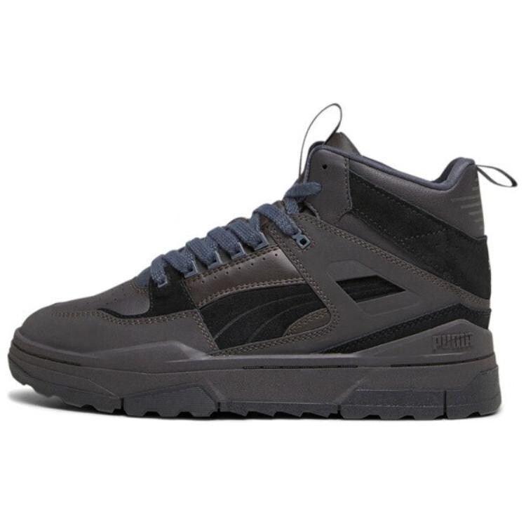 Кожаные кроссовки Puma Slipstream Hi Xtreme, цвет Gray Black