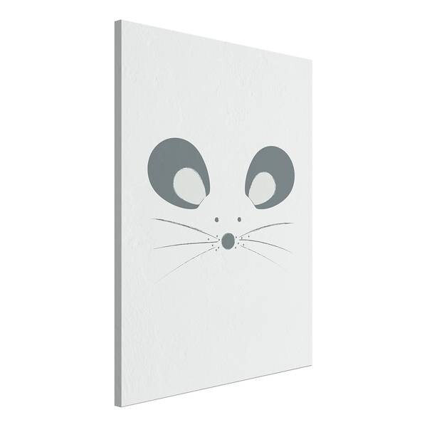 

Фреска Artgeist Curious Mouse, серый