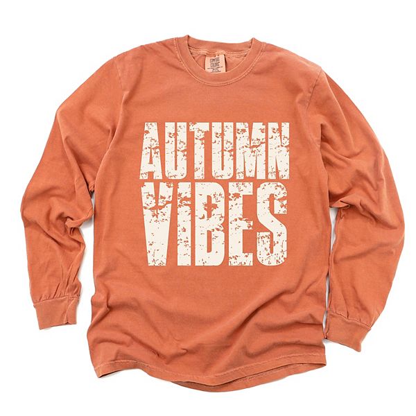 

Футболка с длинным рукавом и принтом Autumn vibes block distressed Simply Sage Market, Yam, Зеленый, Футболка с длинным рукавом и принтом Autumn vibes block distressed Simply Sage Market, Yam