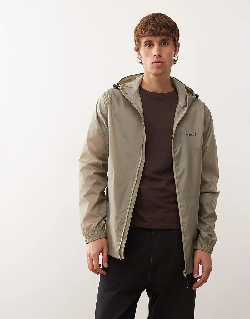 

Водонепроницаемая куртка Regatta Pack it III коричневого цвета