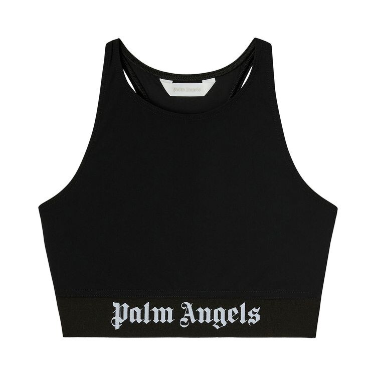 

Топ Palm Angels Classic Logo Sport Top Black White, черный