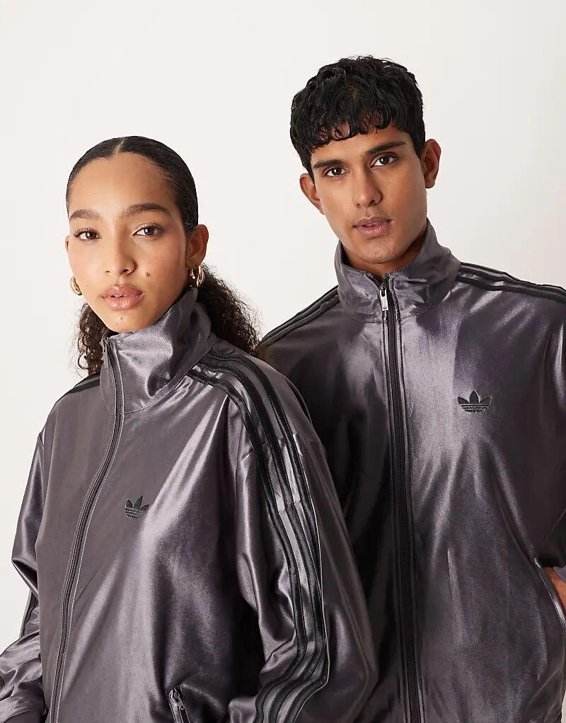 

Спортивная куртка Adidas Originals Firebird серого цвета