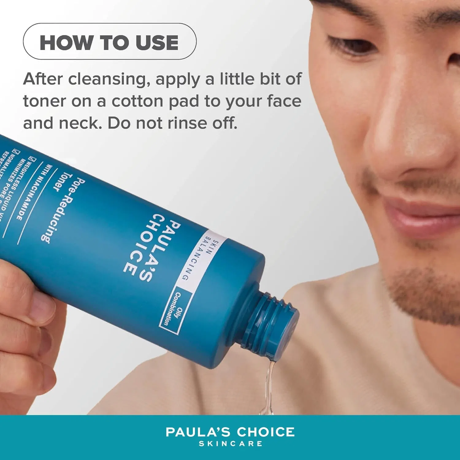Тоник Paula's Choice — Легкий увлажняющий «Skin Balancing Facial Toner» от, 355 мл — фото 4