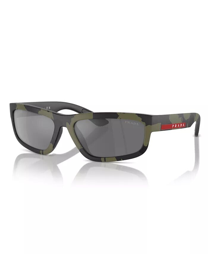 

Мужские солнцезащитные очки, PS 05ZS PRADA LINEA ROSSA, черный