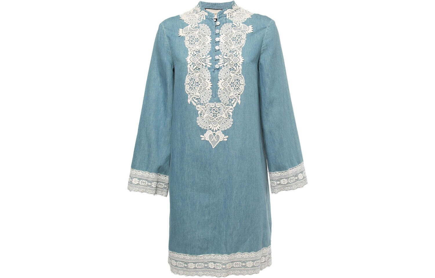 

Платье женское Gucci с длинными рукавами, голубой