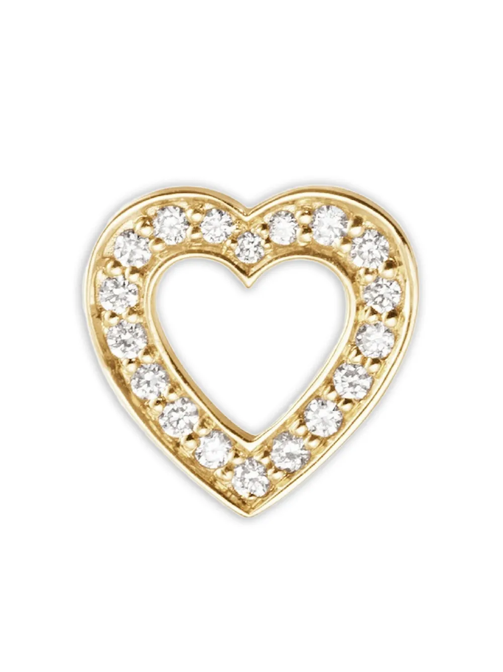 

Серьга Amour из переработанного золота с бриллиантами Sophie Bille Brahe, золотой