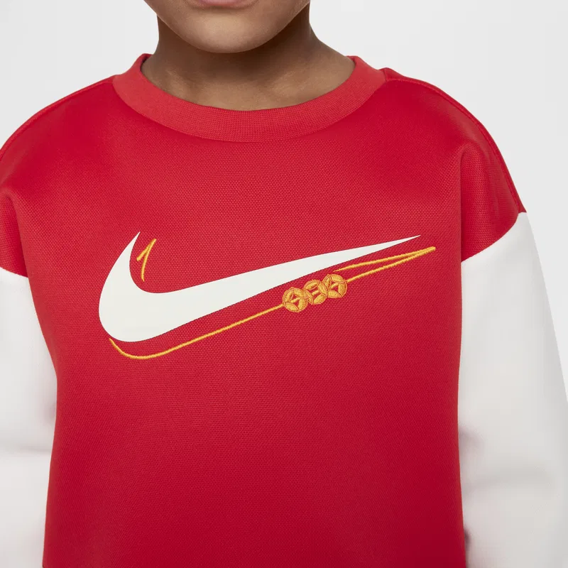 Свитшот Red/White Nike для малышей — фото 4