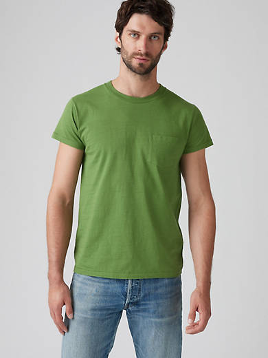 

Футболка в спортивном стиле 1950-х годов Levi's, цвет Artichoke Green - Green