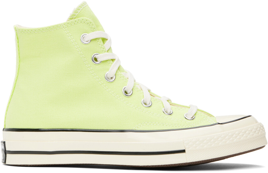 Зеленые кроссовки Chuck 70 Converse, Citron this green/Egret/Black