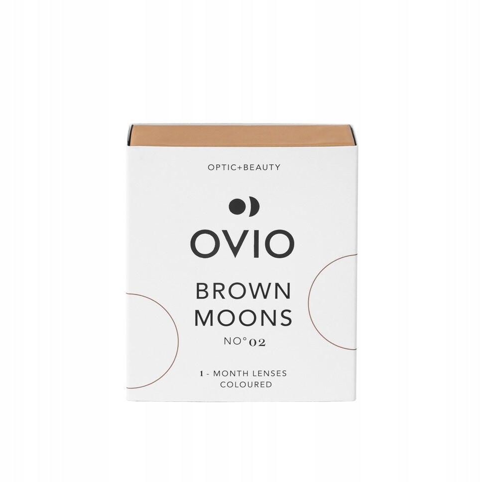 

Месячные контактные линзы Zero Hazel Brown Ovio No. 2 Inna marka