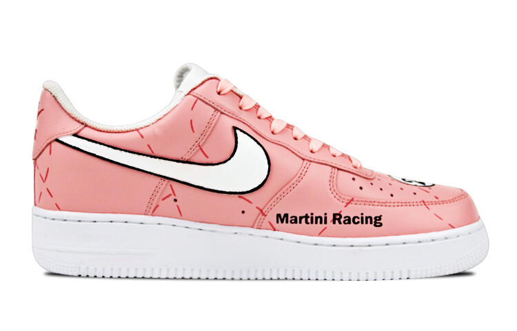 

Кроссовки Nike Air Force 1 Skateboard Shoes Women's Low-Top White Pink Color