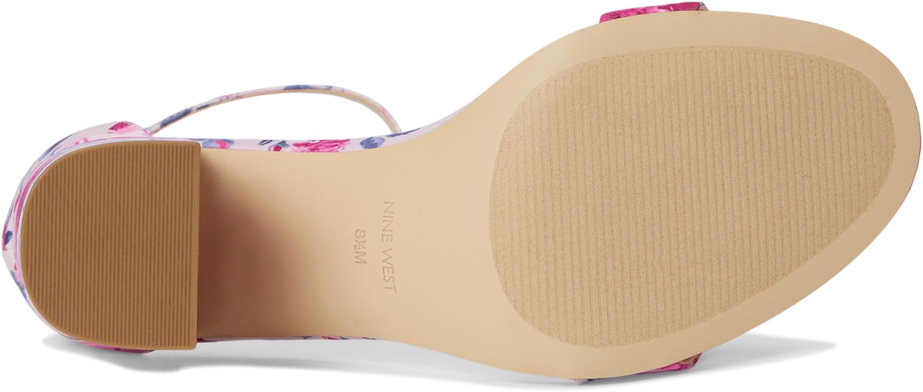 Сандалии Nine West Toniann, цвет Pink Mystic Garden Print Multi — фото 3