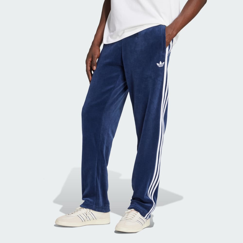 

Спортивный костюм Adidas SST Adicolor Velour Track Pants, темный индиго