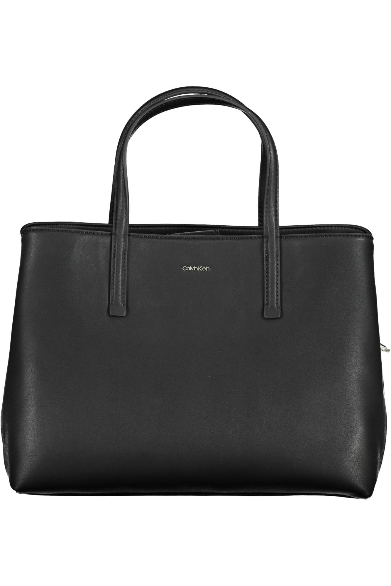 

Женская сумка Calvin Klein с двумя ручками и логотипом, черный