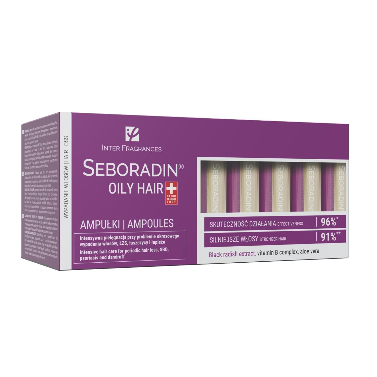 

Seboradin OILY HAIR ампулы для жирной кожи головы 14 х 5,5 мл