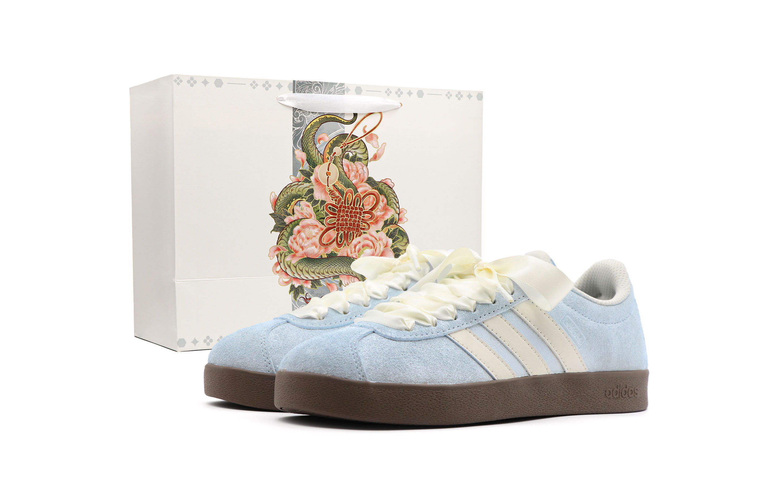 

Adidas Neo ВЛ Корт 2.0 противоскользящие износостойкие лоу-топ скейтборд кроссовки унисекс бежево-голубые, цвет Beige Blue