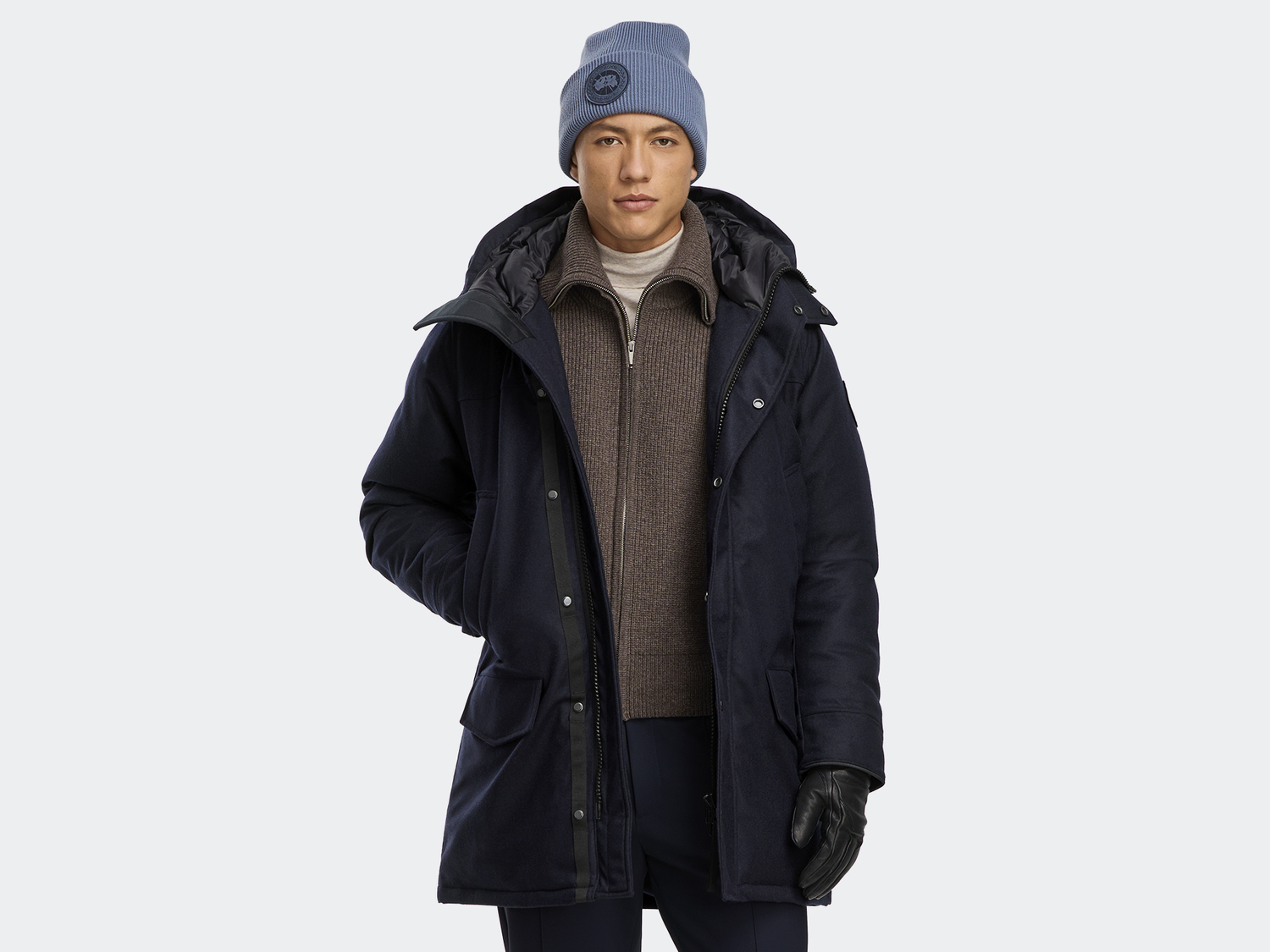 

Парка Canada Goose Langford Wool, Atlantic Navy Melange