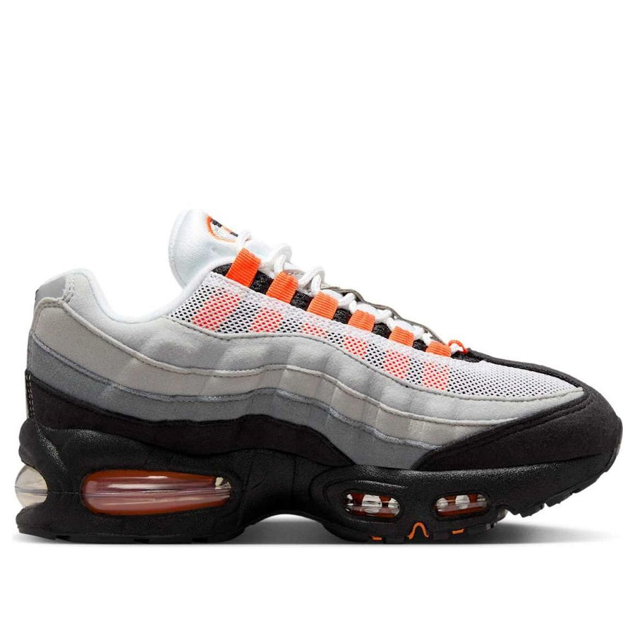 Кроссовки (GS) Nike Air Max 95 OG 'Bright Mandarin' 2025, белый — фото 2