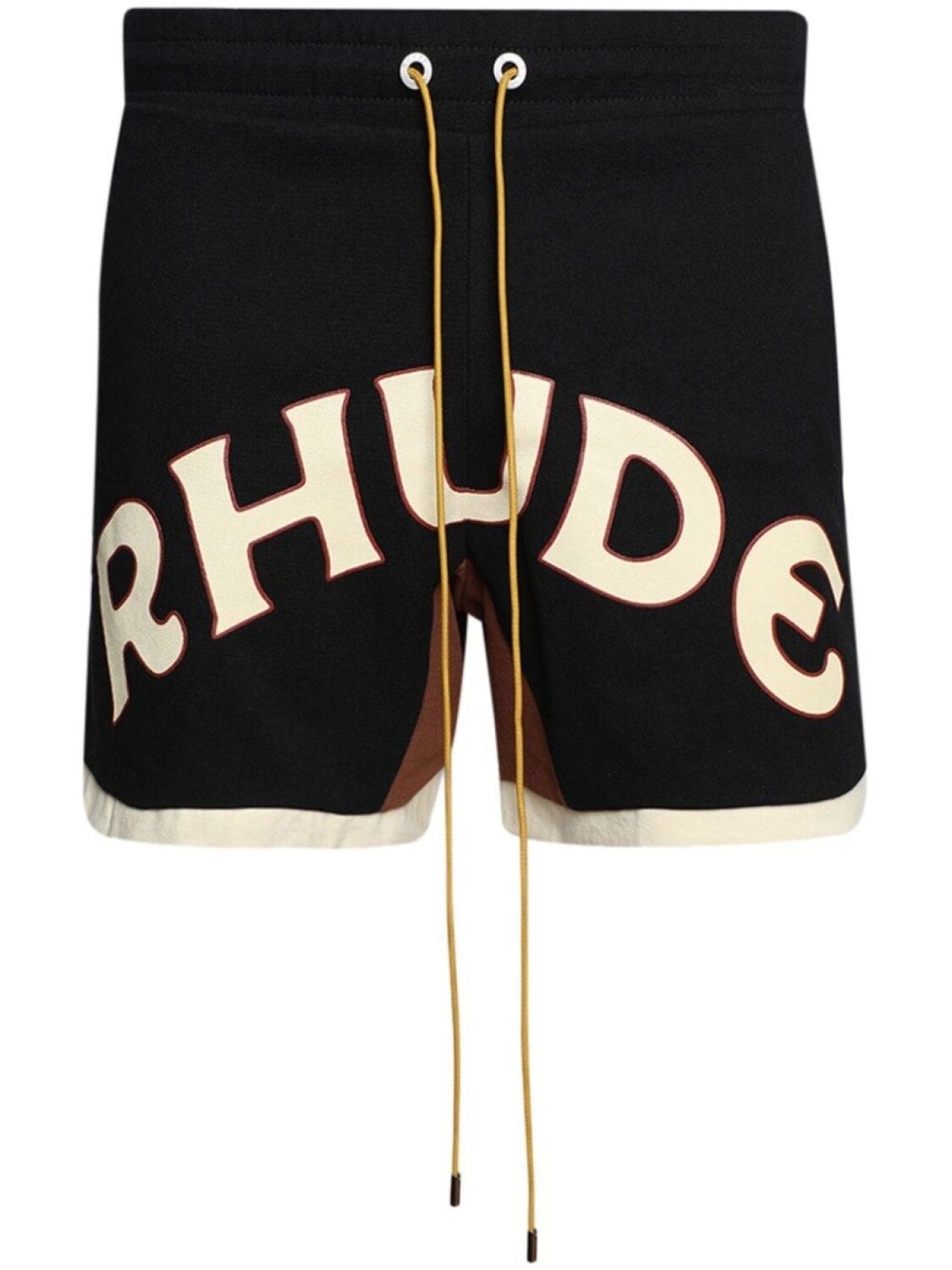 

RHUDE шорты Mechanic с логотипом, черный
