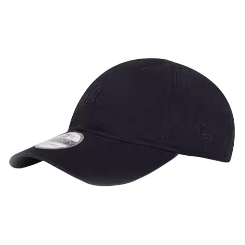 

New Era Хлопковая бейсболка унисекс черная, Black
