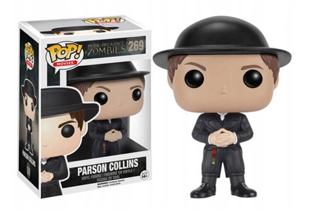 

Funko POP! Кино, коллекционная фигурка, Зомибы, Парсон Коллинз, 269