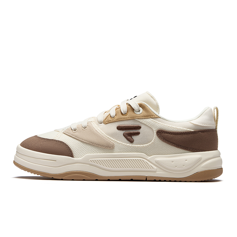 

FILA FUSION Кроссовки для скейтбординга BANK II DX CVS Cool, низкие повседневные туфли 2DX Canvas Edition, мужские, коричневые с оленями