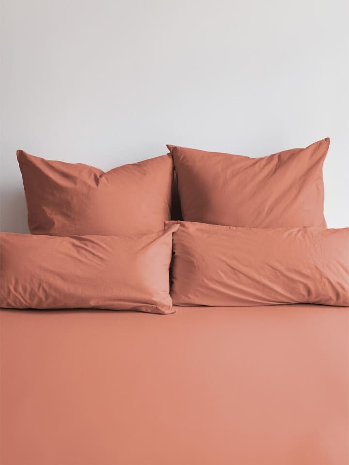 

Простыня Erlich Textil COTTON SELECT, цвет rostrot