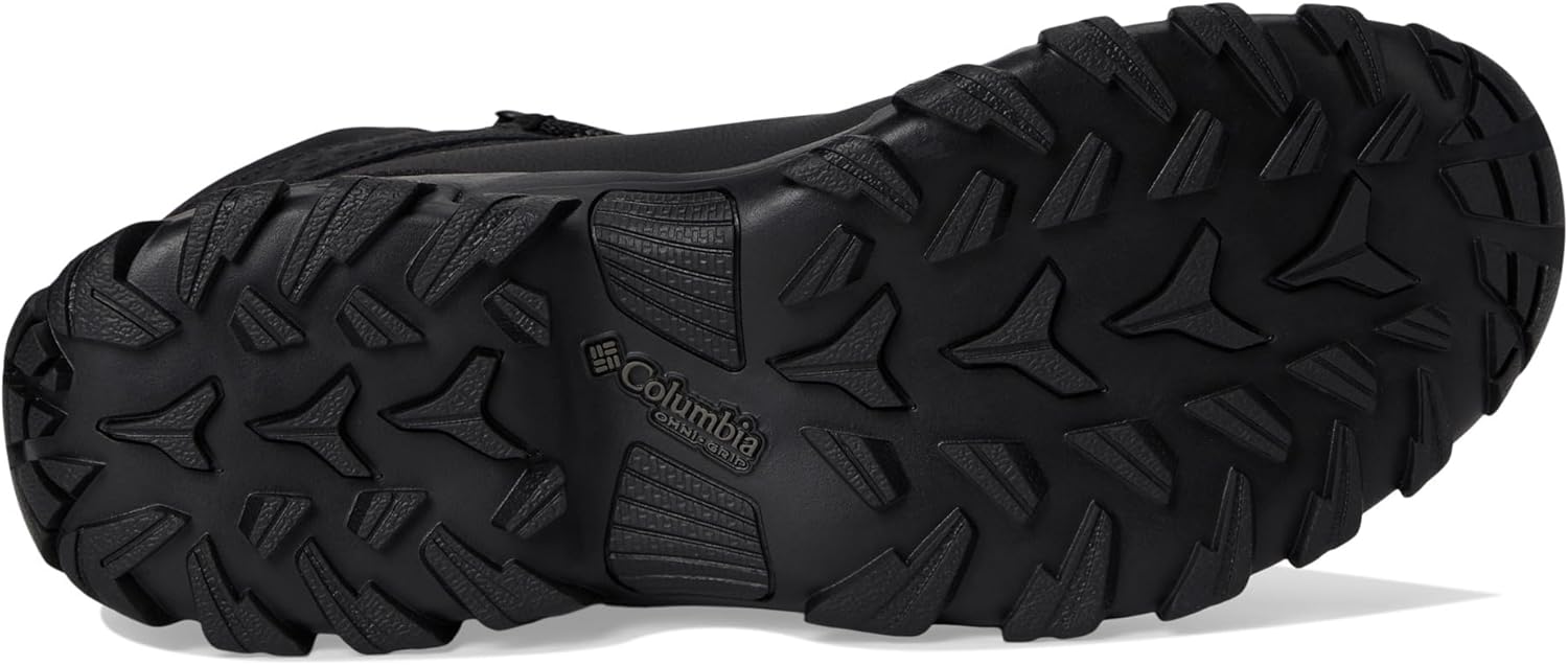 Columbia мужские треккинговые ботинки Newton Explorer, Black/Black — фото 3