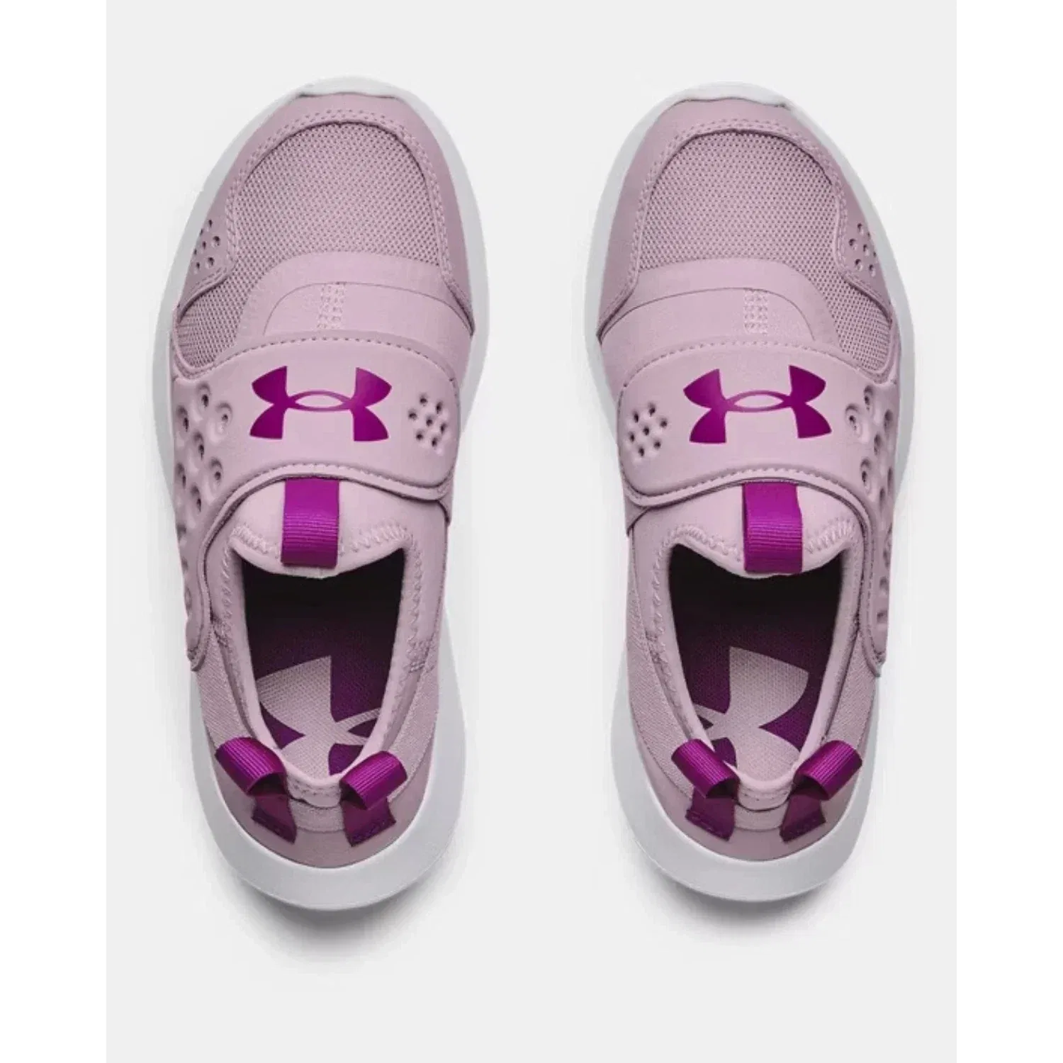 Детские кроссовки Under Armour Runplay, розовые, модель JOBB1213 — фото 4
