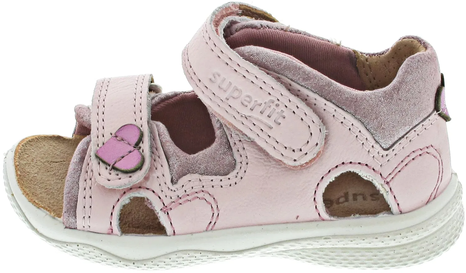 Лауфлерншуэ Polly, кожа, Superfit, розовый