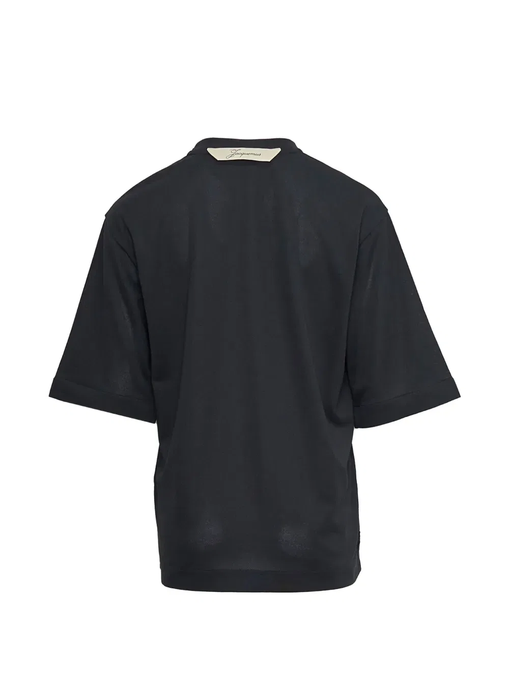 Футболка Le tshirt Ventadou с нашивкой-логотипом Jacquemus, черный — фото 2