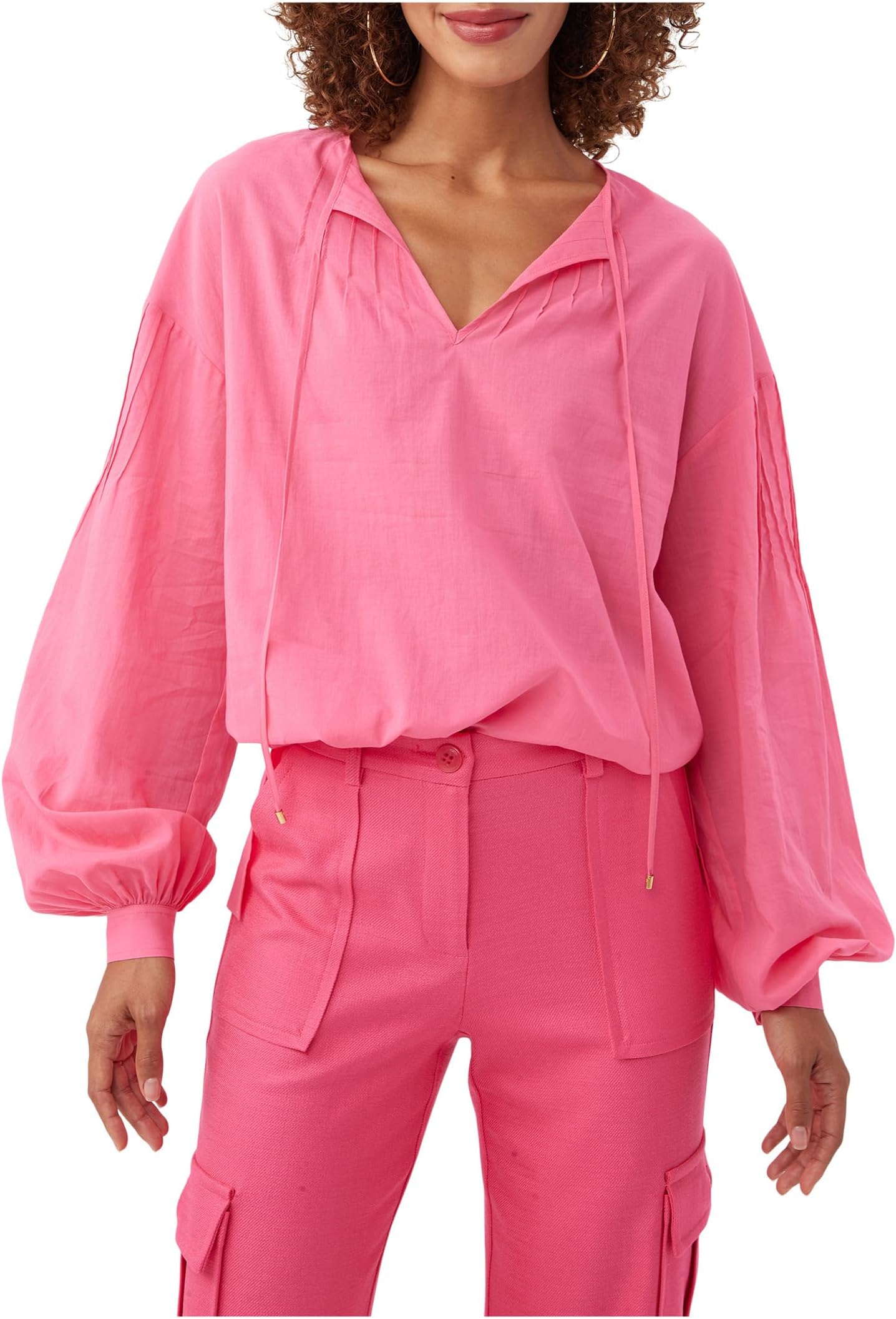 

Топ Trina Turk Cape Coral Top, цвет Pink Paradise