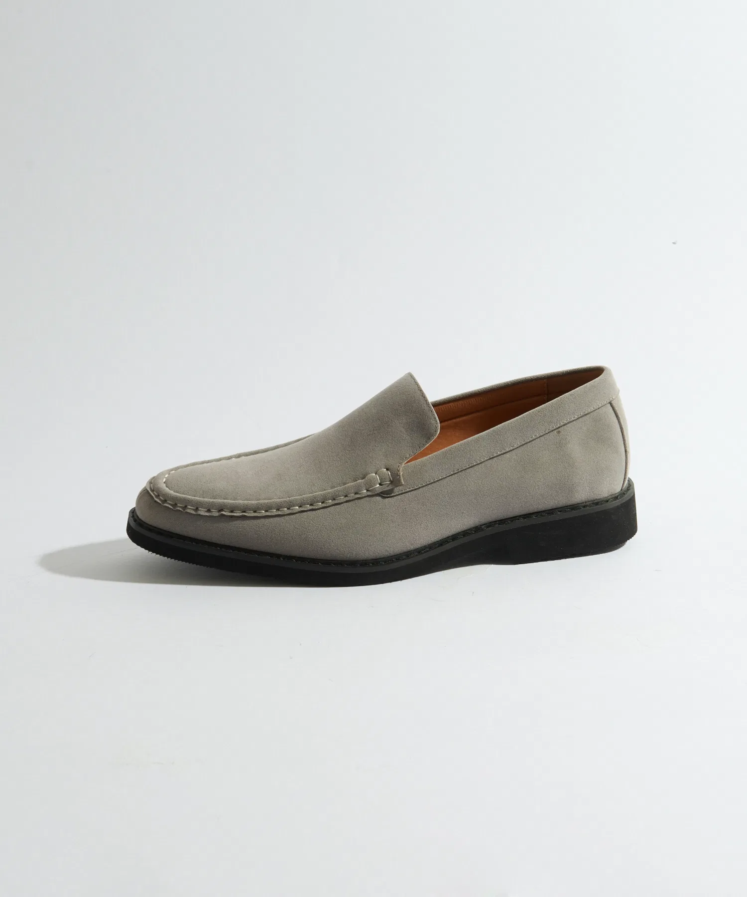 Унисекс лоферы из искусственной кожи ABAHOUSE GRAY коричневые — фото 4