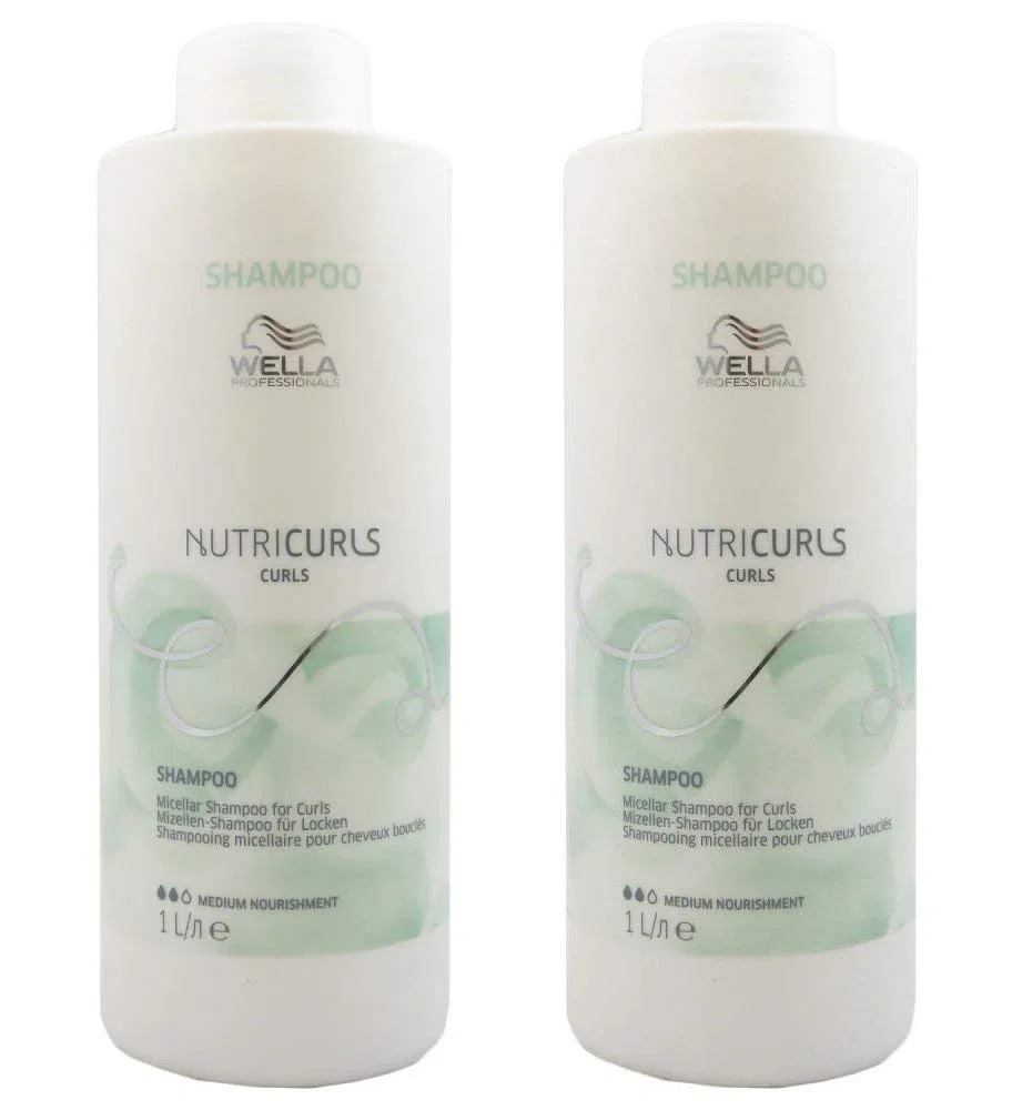Шампунь Nutricurls Curls от Wella, 2 x 1000 мл Wella Professionals